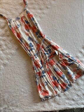 GAP size X-small long maxi rayon summer shift dress